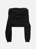 Tie dual up skirt