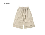Permi Cargo String Banding Bermuda Pants