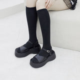 Simo Open Toe Platform Sole Sandals
