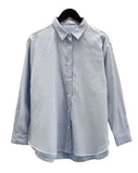 Mesh Stripe Overfit Shirt