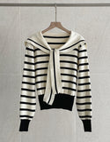Pony Sailor Stripe Knit