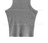 [U-BASIC] Winnie Halter Ribbed Sleeveless