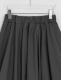 [BAONHAUS] Broa Unbalanced Layered Midi Skirt