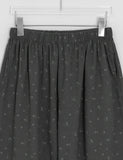 [BAONHAUS] Timder Cotton Wide Banding Flower Pants
