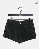 Tdan Corduroy Stud Shorts