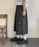 [BAONHAUS] Pdel Hopi Banding Bermuda Cargo Pants