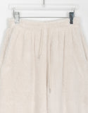 Delson string fleece banding pants