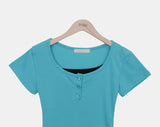 Lemto Color Matching Short Sleeve T-shirt