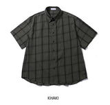 Pig Dying Check Short Sleeve Shirt