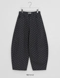 Felmo Star Cotton Balloon Wide Pants