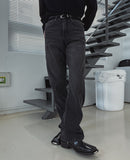 Deca two-line flare denim pants