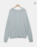 Gyuni See-through Hood Zip-Up