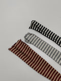 Peach Stripe Long Muffler