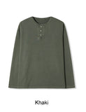 Riddell pigment henley neck t-shirt