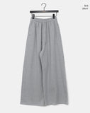 Nadine Studded Banding Strap Wide-Fit Training Long Pants