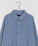 [unisex] Lomite Color Check Over Shirt