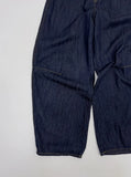 [unisex/summer yarn] Fred pin tuck wide denim pants