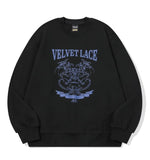 Velvet Lace Sweatshirt