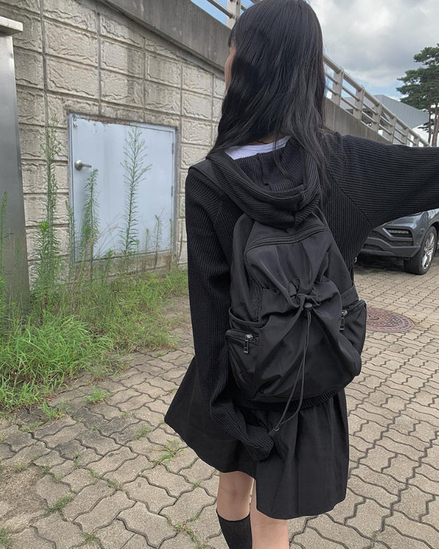 【Anyone more】Taki nylon tumble backpack Anyone more (エニワンモア) - タキナイロンタンブルリュック