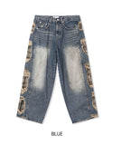 Kuji Camo Guti Denim Pants
