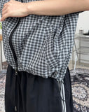 Tove Check Half Jacket