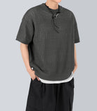 Waffle over knit