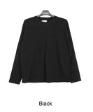 Det Ribbed Knit Long Sleeve Tee