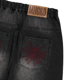 SOLAR EMB DENIM PANT