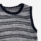 Mijeune Fringe Sleeveless Knitwear