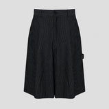 Rudd Pin Stripe Bermuda Denim Pants