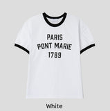Marie 1789 Ringer Short Sleeve T-shirt