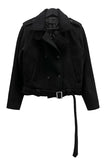 Naples double-breasted short coat