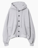 Camper button hooded jacket