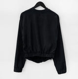 Toulette suede sweatshirt