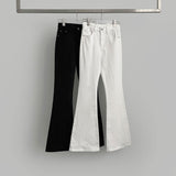 [Peach fuzz] Winter Long Length Span Long Boot Cut Cotton Pants