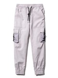 Double D-ring cargo jogger pants