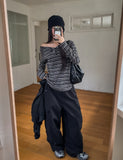 Vive Tape Dyeing Cargo Balloon Pants