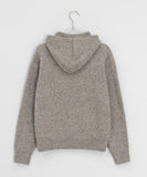 Colden High Neck Wool Knit Hoodie