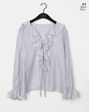 Ponto Dot Frill Blouse