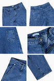 STITCH LINE DENIM PANTS