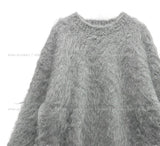 Ribble Mohair Wool Round Knit