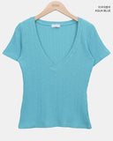 Pton Deep V-Neck Short Sleeve T-shirt