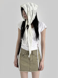 Roen Slit U-neck Tee