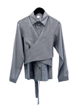 Clara Bustier Wrap Blouse