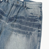Godin Washed Back Pocket Wide Denim
