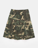 Deron Military Camo Midi Skirt
