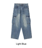 Cardan Washing Cargo Denim Pants