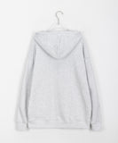 Ketini lettering over hood zip-up