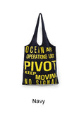 Tiven Lettering Shoulder Bag