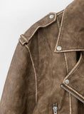 Kelpie Washing Leather Jacket